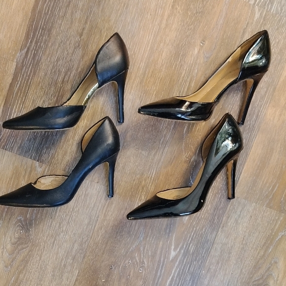 Jessica Simpson Black Glossy Heels - Picture 5 of 5